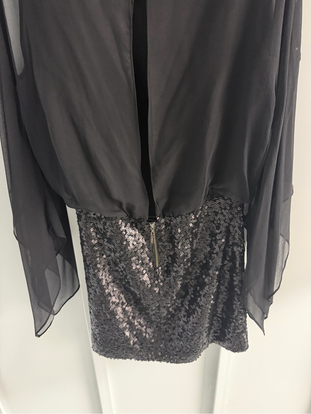 Guess by Marciano 2000s Sparkly Sequin Mini Cocktail Dress - Size XS - Picture 8 of 8